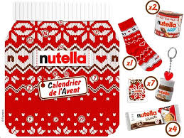 calendrier de l'avent nutella