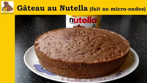 peut on mettre le pot de nutella au micro onde